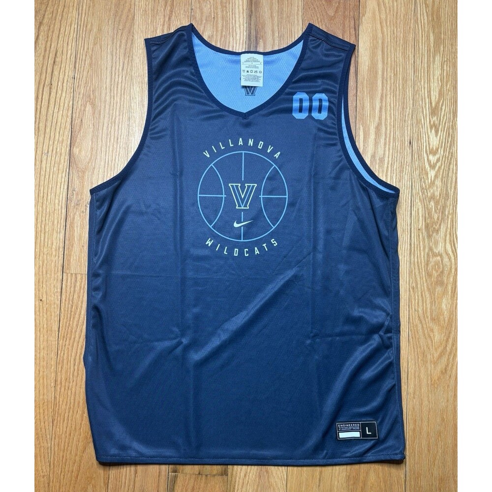 Nike Men’s Villanova Wildcats Reversible Jersey Sz.Lrg NEW Navy/Blue NWT